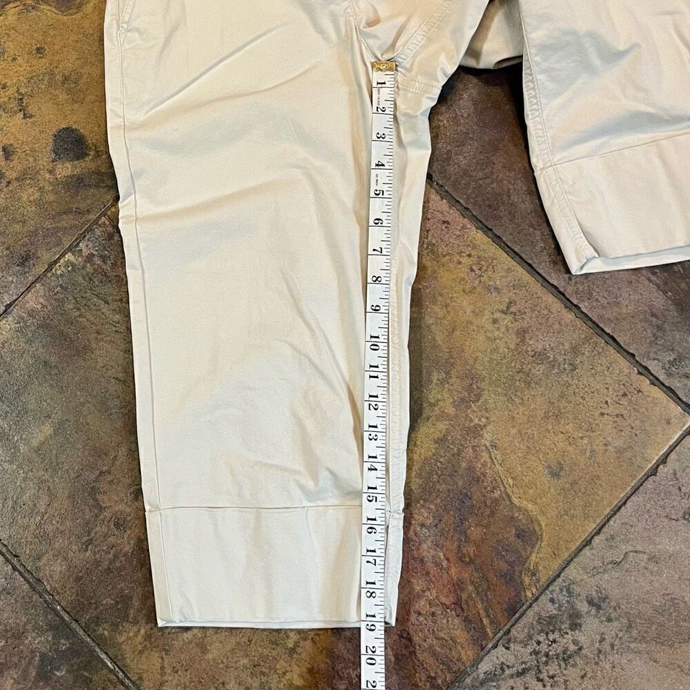 Loft Khaki Julie Cropped Pants 4 - Picture 4 of 8